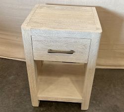 Open Box: Aptos Mini Nightstand (16") - Sandwash, Antique Brass