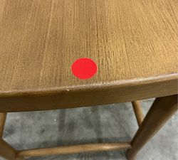 Open Box: Cline Counter Stool (24") - Antique Umber