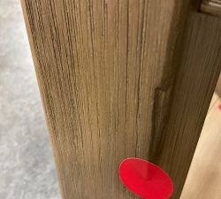 Open Box: Benchwright Square Wood End Table with Drawer - Seadrift