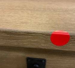 Open Box: Benchwright Square Wood End Table with Drawer - Seadrift