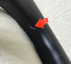Open Box: Hidden Connection Room Darkening Curtain Rod (48"-88", 1.25" Diam) - Matte Black