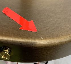 Open Box: Reagan Globe Sconce (7") - Tumbled Brass