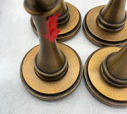 Open Box: Somorset Curtain Rod (28"-48", 0.75" Diam) - Burnished Brass