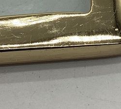 Open Box: Reese Gallery Frame (21"W x 27"H) - Brass
