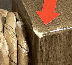 Open Box: Malibu Woven Bar Stool (30") - Honey