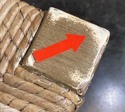 Open Box: Malibu Woven Bar Stool (30") - Honey