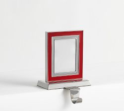 Enamel Frame Stocking Holder