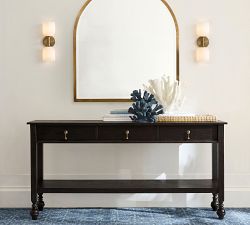 Cooper Milk Glass Double Sconce (13")