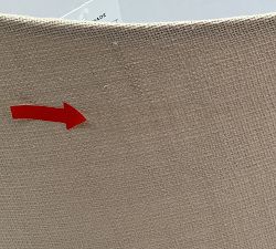 Open Box: Gallery Textured Linen Tapered Lamp Shade, Large (17"Diam) - Sand