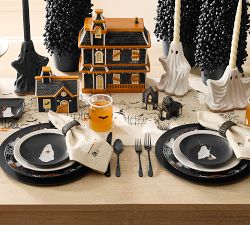 Scary Squad Organic Cotton Napkins - Mixed Set of 4