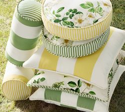 Monique Lhuillier Monaco Floral Printed Round Outdoor Pillow