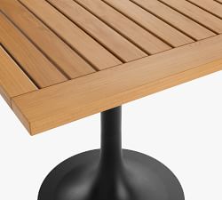 Outdoor Restaurant Tulip Bar Height Table (30")