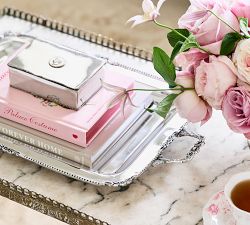 LoveShackFancy Silver Decorative Tray