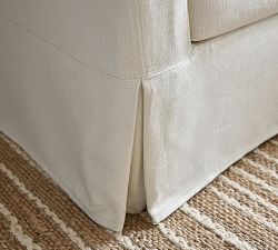 York Slope Arm Slipcovered Chair