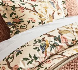 Nola Songbird Percale Duvet Cover