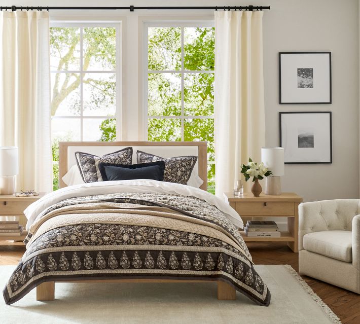 Bette Handcrafted Reversible Quilt | Cotton Shell | Pottery Barn