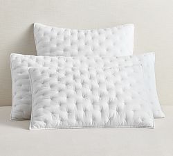 Cotton Cross Stitch Quilted Sham