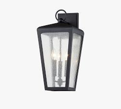 Kyrie Outdoor Seeded Glass Sconce (16''-26")