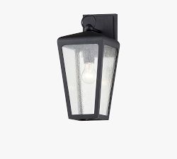 Kyrie Outdoor Seeded Glass Sconce (16''-26")