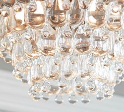 Clarissa Oversized Crystal Flush Mount (15")