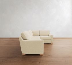 Buchanan Modern Square Arm 3-Piece Sectional (93")