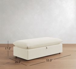 Palmetto Ottoman and a Half (57")