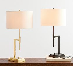Atticus Metal USB Table Lamp (28")