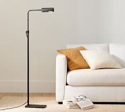 Sherman Petite Metal Task Floor Lamp (45")
