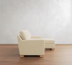 Buchanan Modern Square Arm Reversible Chaise Sectional (83")