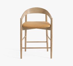 Laguna Leather Bar &amp; Counter Stools