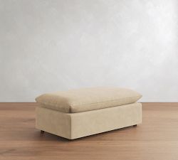 Palmetto Leather Ottoman (41")