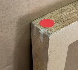 Open Box: Geometric Fabric Wall Art