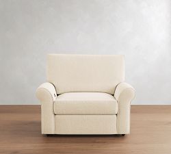 PB Comfort Roll Arm Power Recliner