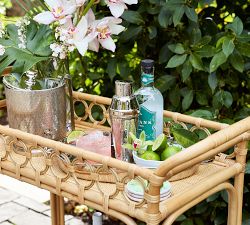 Monique Lhuillier Siena Bar Cart (37")