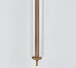 Halle Glass Sconce (19.5"-24.5")