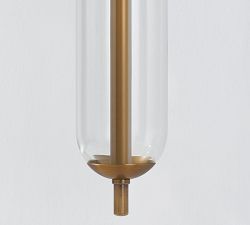 Halle Glass Sconce (19.5"-24.5")