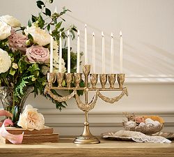 LoveShackFancy Roses Menorah