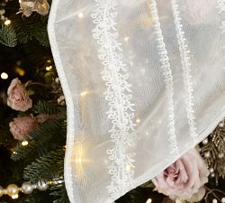 LoveShackFancy Lace Bow Tree Topper