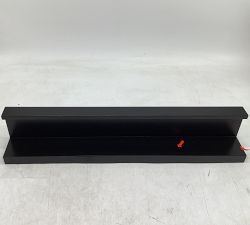 Open Box: Holman Handmade Floating Ledge (24"W x 4.5"D) - Black