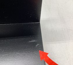 Open Box: Holman Handmade Floating Ledge (24"W x 4.5"D) - Black