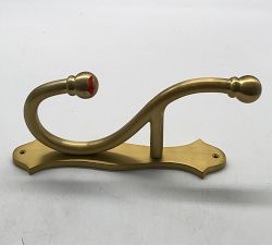 Open Box: Oversized Wall Hook (13") - Brass