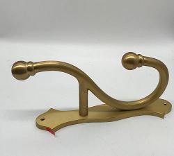 Open Box: Oversized Wall Hook (13") - Brass