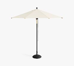 Round Metal Umbrella with Metal Accents (9')