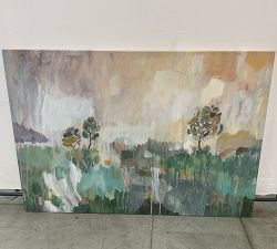 Open Box: Imagined Landscape by Lauren Herrera (60"W x 42"H)