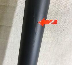 Open Box: Somorset Hidden Connection Room Darkening Curtain Rod (60"-108", 1.25"Diam) - Satin Iron