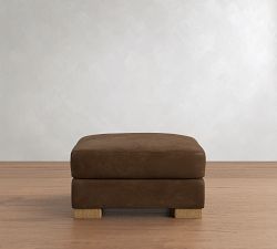 Turner Leather Ottoman (31"&ndash;35")