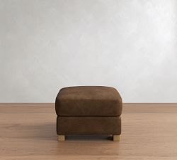 Turner Leather Ottoman (31"&ndash;35")