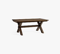 Open Box: Toscana Extendable Dining Table (60"-84") - Vintage Amber