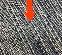 Open Box: Chilewich Bamboo Floor Mat (2.9' x 4') - Rain
