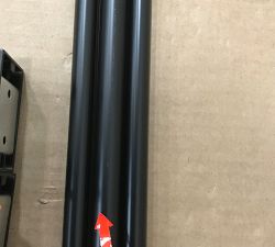 Open Box: Standard Curtain Rod &amp; Wall Bracket (48"-88", 0.75" Diam) - Antique Bronze